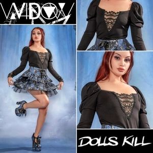 Widow NWOT  Fairest of Them All Puff Sleeve